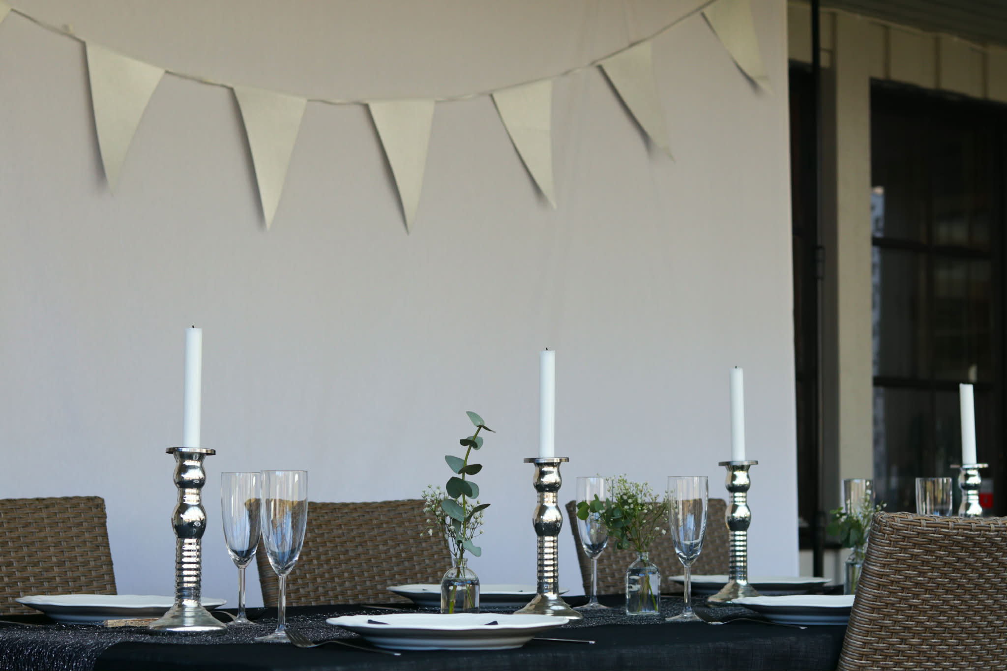 milstolpe födelsedag firande dukning urhyrning